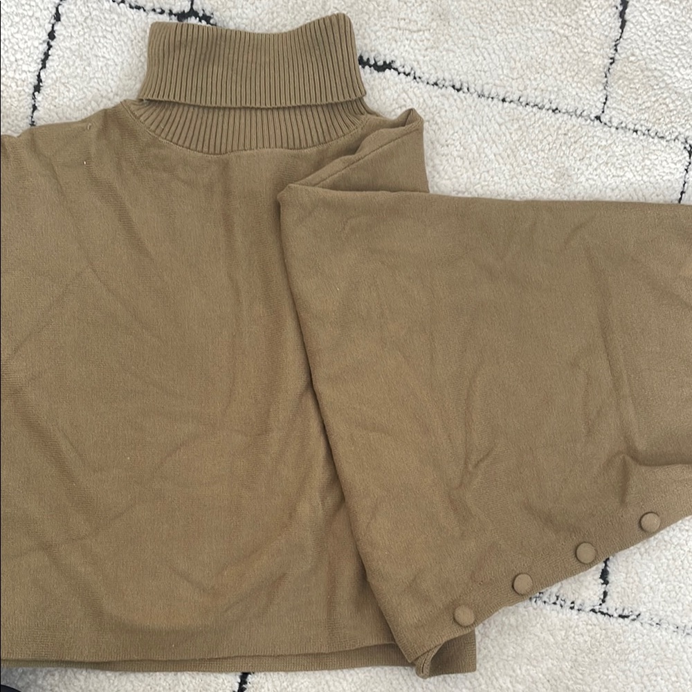 Forever 21 Camel Turtleneck Sweater